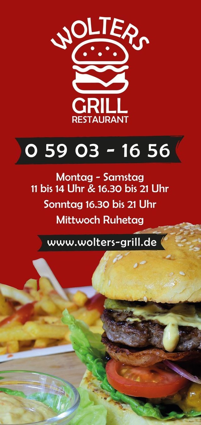 Speisekarte Wolter Seite 1